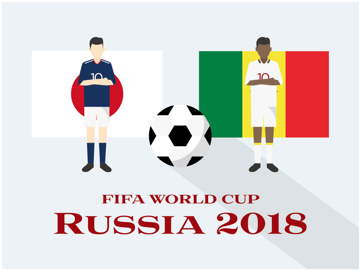 ワールドカップ2018　日本対セネガル