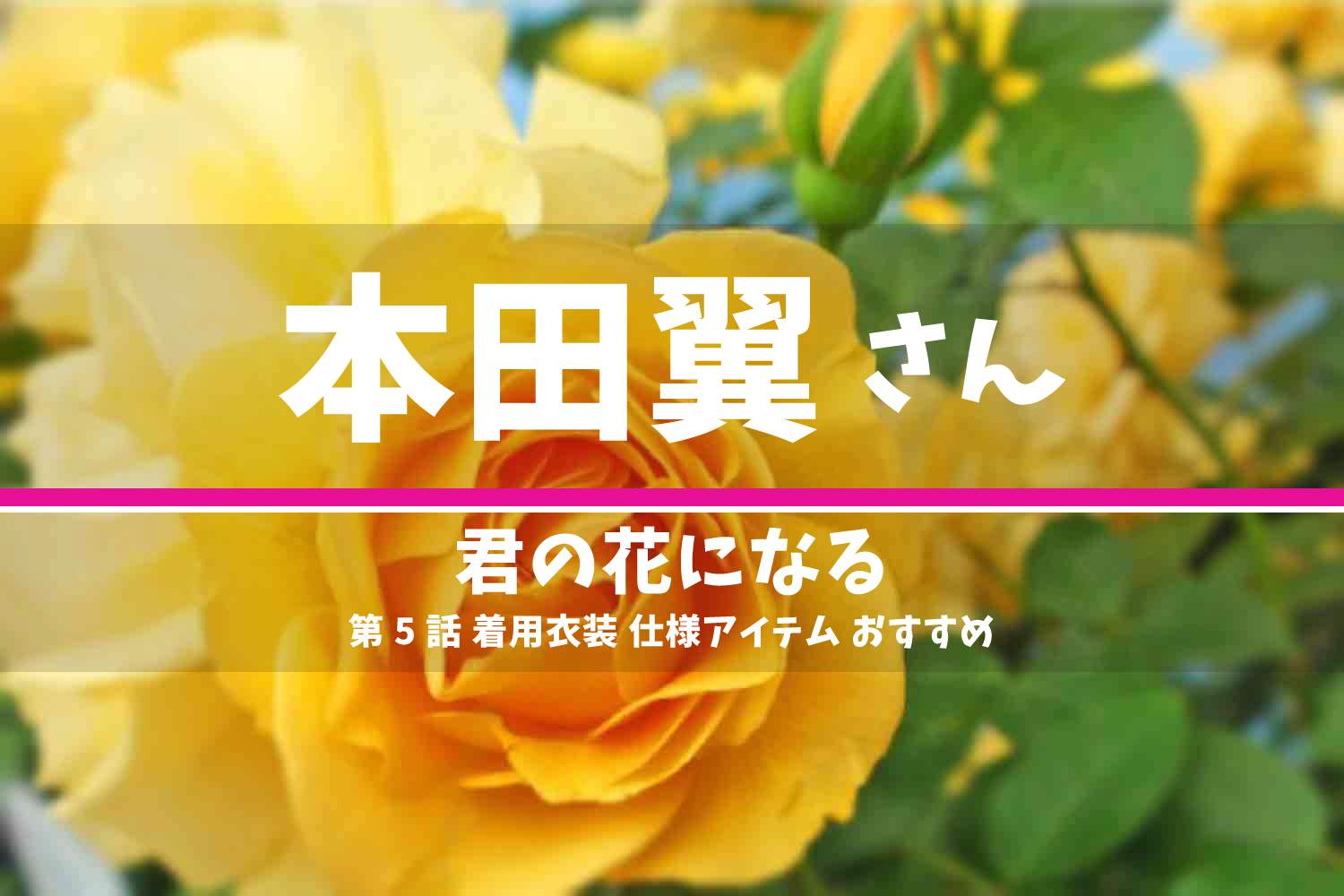 君の花になる 本田翼さん ドラマ 衣装 2022年11月15日放送