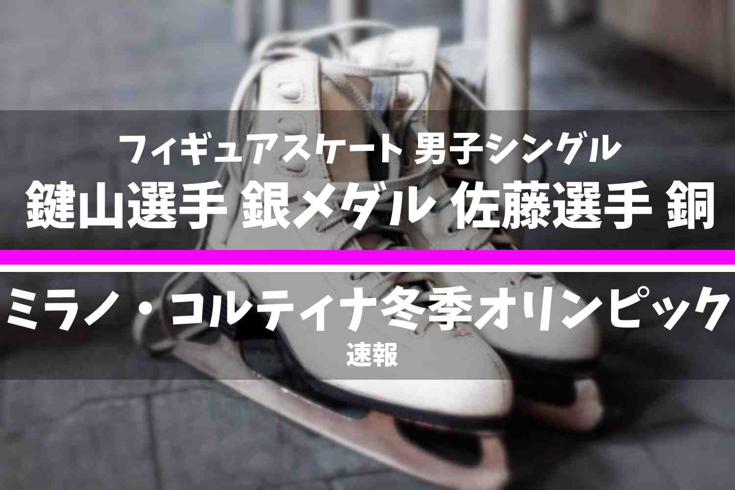 ミラノ・コルティナ2026冬季オリンピック フィギュアスケート 男子シングル 結果